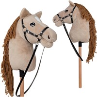 Playwood cheval bâton avec licol - Cheval Hobby Horsing jouet 69 cm-2