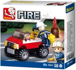 Jeep des pompiers Sluban Sluban M38-B0621