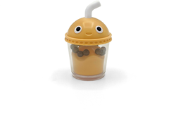 Fidget Go jouet anti-stress Bubble Tea pour enfants dès 3 ans