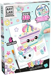 Set de peinture fluffy kit créatif pour enfants jouet créatif