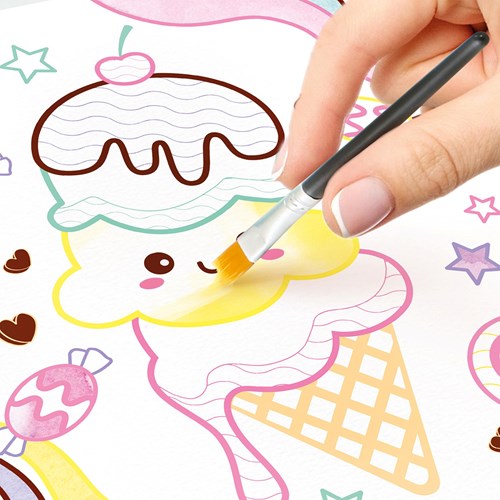 Set de peinture fluffy kit créatif pour enfants jouet créatif-3