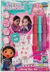 Canenco Gabby's Dollhouse set de stylos spray kit créatif enveloppe A4