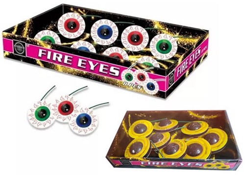 8 Yeux de feu en pack 112