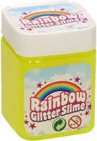 Johntoy slime arc-en-ciel pailleté pot jouet coloré-3
