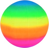 2 boules arc-en-ciel en taille nette 3 29661-3