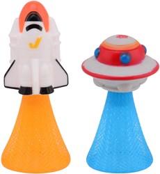 Johntoy jouet spatial Ruimte Hoppers Plopper multicolore