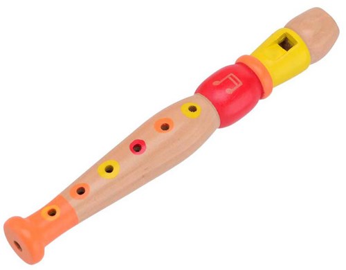 Johntoy flûte à bec en bois instrument de musique pour enfants-3