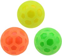 Johntoy balles anti-stress phosphorescentes - set de balles hexagonales-2
