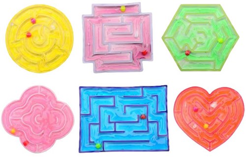 Johntoy labyrinthe d'eau jouet coloré et squeezy pour enfants-2