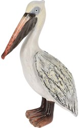 Pelikaan polyresin 20,5x10,5x29,2cm