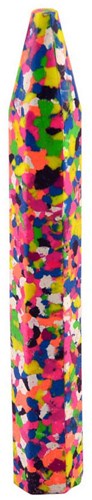 Johntoy crayon de cire arc-en-ciel Jumbo jouet créatif multicolore-2
