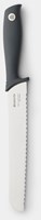 Brabantia couteau à pain Tasty+ gris foncé - trancheur de pain cuisine