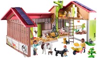 Playmobil Country ferme jouet - grande ferme avec animaux-3