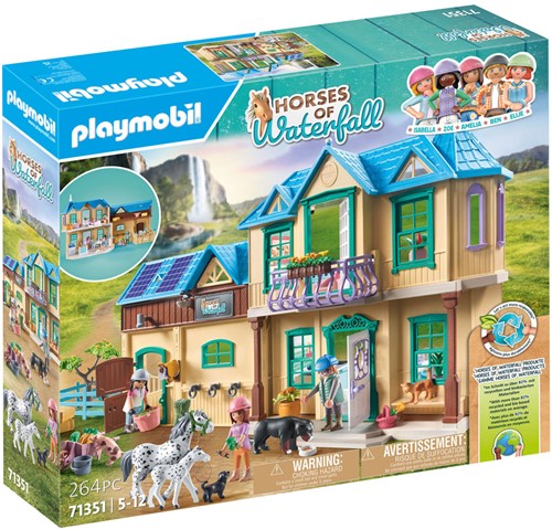 PLAYMOBIL HORSES OF WATERFALL - WATERFALL RANCH