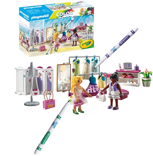 Playmobil Color boutique de mode - set créatif avec accessoires-3