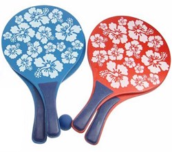 Ensemble de ballons de plage à motif floral 8mm 04223