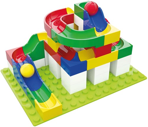 Hubelino circuit à billes coffret mini 45 pièces - jouet créatif-2