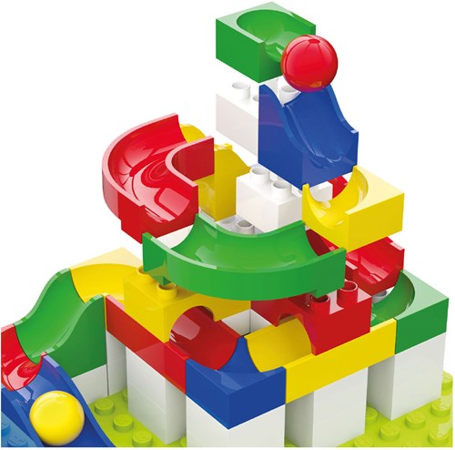 Hubelino circuit à billes coffret mini 45 pièces - jouet créatif-3
