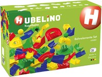 Hubelino Ensemble d'éléments de piste - 128 pièces - Extension circuit à billes