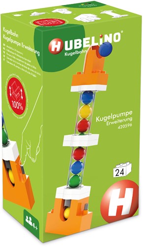 Hubelino Knikkerbaan Uitbreidingsset Lift, 24dlg.