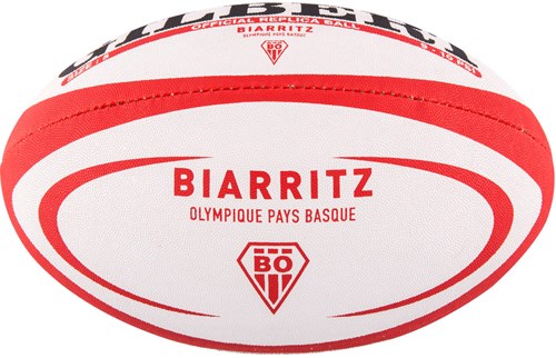 Gilbert ballon de rugby Replica Biarritz taille 5 - ballon d'entraînement et de match