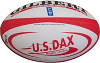 Gilbert ballon de rugby réplique Dax club taille 5 - ballon d'entraînement