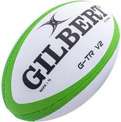 Gilbert ballon de rugby entraînement GTR-V2 7S taille 5 vert grip