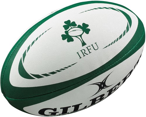 Gilbert ballon de rugby réplique Irlande - taille 5 - ballon officiel
