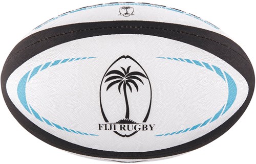 Gilbert Ballon de Rugby Réplique Fidji taille 5 - Ballon Country