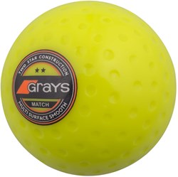 Grays balle de hockey Match Ball X 6 jaune - set de balles 5.5oz