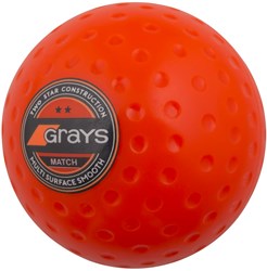 Grays balle de hockey Match Ball X 6 orange - balle de hockey sur gazon 5.5oz