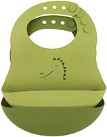 Trixie Siliconen Slabbetje  - Mr. Dino, 2st.-2
