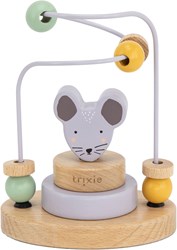 Trixie boulier en bois jouet de motricité Mrs. Mouse - bois FSC