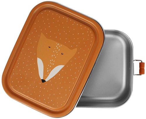 Trixie boîte à repas inox petite Mr. Fox lunchbox enfant-2