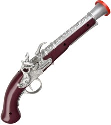 Boland - Pistolet de pirate jouet - Accessoire pirate - Carnaval - Fête à thème