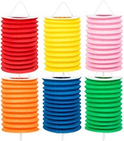 Twisk 12 lanterne à tirer 16 cm 6 uni couleur 42033