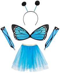 Boland déguisement papillon bleu - costume féerique pour enfants