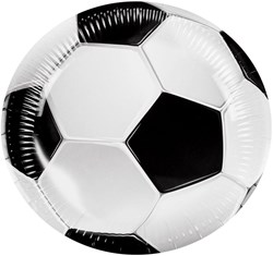 Boland assiettes en papier football - lot de 10 - fête football - 23 cm