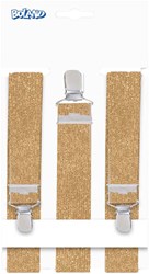 Boland bretelles or paillettes - accessoire déguisement adulte