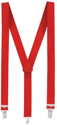 Bretels Basic Rood
