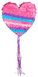 Boland piñata cœur rose - décoration fête anniversaire princesse