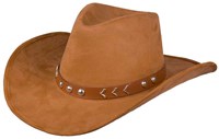 Boland chapeau de cowboy Nebraska aspect suède pour adultes - fête western