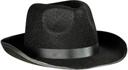 Boland chapeau espion noir - chapeau déguisement enfant - feutre