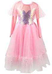 Great Pretenders robe de princesse rose élégante déguisement 7-8 ans