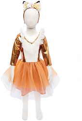 Great Pretenders robe déguisement renard avec serre-tête - costume enfant 3-4 ans