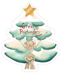 Great Pretenders parure flocon de neige collier et bague pour enfants