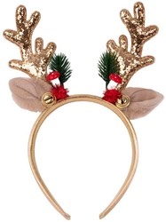 Great Pretenders accessoire cheveux serre-tête Holiday Rudolph doré pour enfants