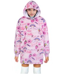 Noxxiez hoodie câlin enfant medium - Sweet design - polaire