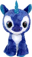Lumo Stars peluche licorne jouet doux blanc 24cm - Unicorn Velvet
