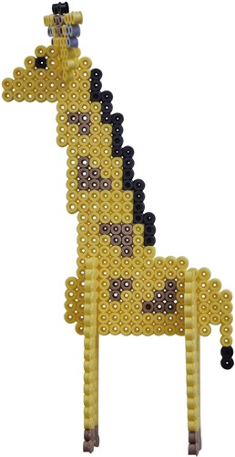 Hama boîte cadeau perles à repasser 3D safari - set créatif-2